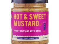 PATAAKHA Hot & Sweet Mustard 180 Gms|Vegan Honey Mustard, Punchy Like Kasundi|Naturally Fermented Low Calorie Sauce, Spread, Salad Dressing|Pungent, Tangy, Authentic|Jain Friendly