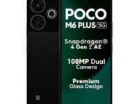 POCO M6 Plus 5G Graphite Black 6GB RAM 128GB ROM