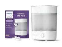 Philips Avent Sterilizer I No.1 Brand Recommended by Moms Worldwide | Kills 99.9%* Germs in 10 mins Cycle with Natural Steam Sterilization I Stays Sterile Upto 24hrs* | SCF291/00