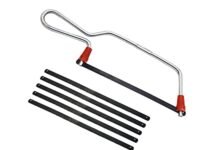SPElectron Electron Steel Junior Saw Mini Hacksaw Frame with 5 Crown Spare Blades