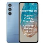 Samsung Galaxy M35 5G (DayBreak Blue,8GB RAM,128GB Storage)| Corning Gorilla Glass Victus+| AnTuTu Score 595K+| Vapour Cooling Chamber| 6000mAh Battery| 120Hz Super AMOLED Display| AI| Without Charger