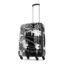 Skybags Medium Acrylonitrile Butadiene Styrene (Abs) Trooper Check-in Size Hard Luggage (65Cm) | Luggage Trolley with 4 Spinner Wheels and Resettable Combination Lock | Black