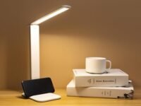Table lamp for Study Led Light-Study Lamp for Students Rechargeable-Table Lamps for Study Room-Night lamp for Study,Desk lamp,Work,Usb7W,Yellow Light