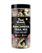 True Elements Panchmeva Trail Mix 400g - Mixed Dry Fruits | Mixed Nuts | Healthy Snacks | Trail Mix | Premium Dry Fruits | Almonds | Raisins | Cashews | Dates | Blackcurrant | Protein Rich Snack