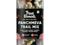 True Elements Panchmeva Trail Mix 400g - Mixed Dry Fruits | Mixed Nuts | Healthy Snacks | Trail Mix | Premium Dry Fruits | Almonds | Raisins | Cashews | Dates | Blackcurrant | Protein Rich Snack