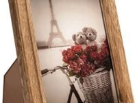 UHUD CRAFTS Wooden Table-Top&Wall Hanging Photo Frame|Solid Wood Picture Frame For Table Decor,Wall Decor,Office Decor&Home Decor(4X6 Inches),Rectangular