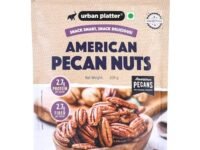 Urban Platter American Pecan Nuts, 200g (Rich in fibre & Healthy Fats | Antioxidant-Rich | Ideal for Snacking & Baking | Halves)