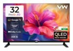 VW 80 cm (32 inches) Pro Series HD Ready Smart QLED Google TV VW32GQ1