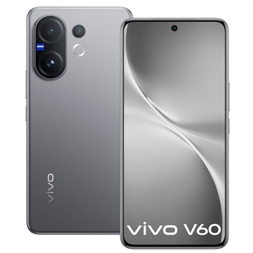 Vivo V60 5G (Mist Gray, 8GB RAM, 256GB Storage) with No Cost EMI/Additional Exchange Offers