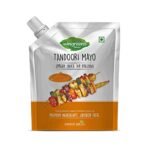 Wingreens Farms Tandoori Mayo Nozzle Pack 180gms | Spread & Dip For Sandwich, Burgers & Wraps
