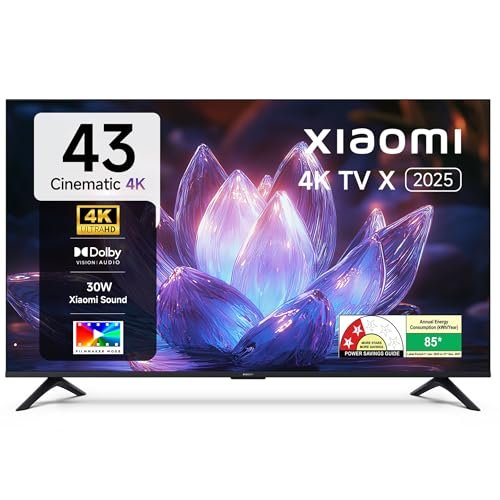 Xiaomi 108 cm (43 inch) X Ultra HD 4K Smart Google LED TV L43MB-AIN