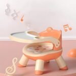 ZETO Baby Feeding Chair with Detachable Dining Food Tray and PU Cushion pad | Dining Baby Chair for 0 to 2 Years, Booster Chair, Baby Seat