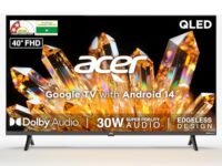 acer 100 cm (40 inches) Ultra V Series Full HD Smart QLED Google TV AR40QDVGU2841BD