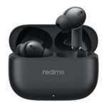 realme Buds T310 True Wireless in-Ear Earbuds with 46dB Hybrid ANC, 360° Spatial Audio, 12.4mm Dynamic Bass Driver, Upto 40Hrs Battery and Fast Charging (Vibrant Black)
