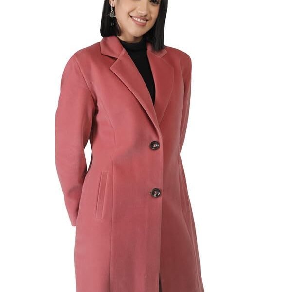 PLAGG Women Winter Long Length Overcoat