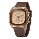 Daniel Hechter Paris Bercy Collection Modern Multi Functional Watch for Men with Square Dial and Silicon Band-DHM1001