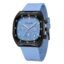 Daniel Hechter Paris Bercy Collection Modern Multi Functional Watch for Men with Square Dial and Silicon Band-DHM1001