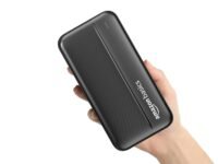 Amazon Basics 20000 mAh Power Bank | 22.5W Fast Charging | Dual Output & Input | Charge 3 Devices Simultaneously | for Smartphones, TWS Earbuds, Speakers, Tablets (Black)