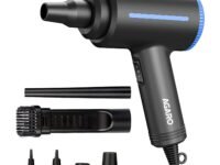 AGARO Compressed Air Duster,Air Blower, Powerful 48000 RPM, Variable Speed, Copper Motor, Air Spray/Blower for Electronics & Inflatables, Dust Cleaner for Computer, Laptop, Home, Car & Office, AD1719