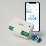 AZIOT 3+1 Fan Smart Switch - WiFi/Bluetooth Communication - Made in India - Timer Function - Works with Google Home and Amazon Alexa… (3+1 Node)