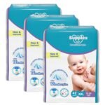 Amazon Brand - Supples Premium Diapers, XX-Large (XXL), 126 Count, 15-25 Kg, 12 hrs Absorption Baby Diaper Pants
