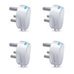 Anchor by Panasonic Plug Top 16A, 3 Pin, with LED Indicator, ISI Certified, Ideal for ACs, Geysers, Fridges & More – White (Pack of 4)