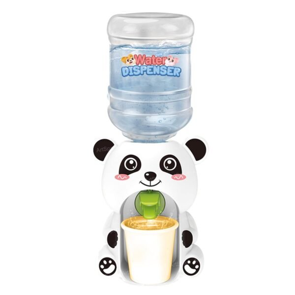 Animal Water Dispenser Toy for Kids – Cute Cartoon Design Mini Water Machine with Bottle & Cup, Learning Toys, Indoor Outdoor Drinking Toy for Boys & Girls (Panda)