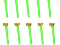 Apka Mart The Online Shop Party Horns for Kids Whistle Noise Makers Birthday Party Supplies Fun Party Favors for Boys & Girls Colorful Celebration Accessories for School - 10 Inch (Pack of 10)