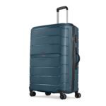 Aristocrat Liberty Large (Check-in) Trolley Bag, 78Cm | Combination Lock | 8 Wheels | 3 Years International Warranty | Spanish Blue