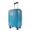 Aristocrat Medium Airpro Check-in 66 Cm Polypropylene 360 Degree 8 Wheels Trolley Bag for Travel Hard Case Luggage, Lightweight with Combination Lock & Robust Trolley with 3 Years Warranty (Teal Blue)