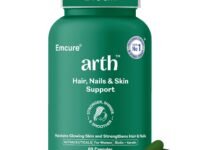 Arth Biotin Capsules for Hair Growth | With Keratin Builder, Hyaluronic Acid & Essential Vitamins | Strengthens Hair, Skin & Nails | Promotes Shine, Volume & Reduced Hair Fall | Daily Hair Care Supplement | 60 Veg Capsules