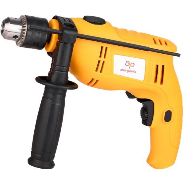Asian Paints Trucare Impact Drill 13mm 550W| For Home & DIY Use, Yellow