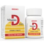 Bakson's Vitamin D Plus, Promotes Calcium Absorption, Bone Health, Muscle Strength & Boosts Immunity | Comes With Vitamin A, B, C & E, | For All Age Group, 30 Tablets