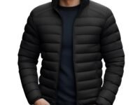 Ben Martin Men's Nylon Jacket|Standard Length Puffer Winter Bomber Jacket|Stylish Jacket|Biker Casual Hoody Jacket