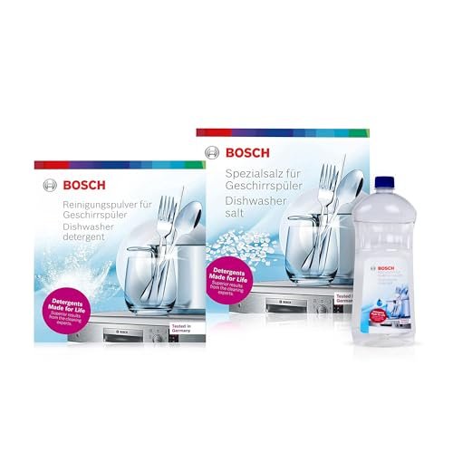 Bosch Combo Pack Dishwasher - Detergent, Salt & Rinse Aid