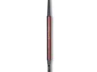 Charmacy Milano Ultra Defining Eyebrow Pencil (Black) - 0.1G, Natural Brows, Built in Spoolie Brush, Dual Function, Sweat Resistant, Eyebrow Expert, Vegan, Cruelty Free, Non-Toxic