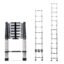 Corvids 3.8m (12.5 feet) Portable & Compact Aluminium Telescopic Ladder | 2-Year Warranty | EN131 Certified 13-Steps Foldable Multipurpose Step Ladder for Home & Outdoor use
