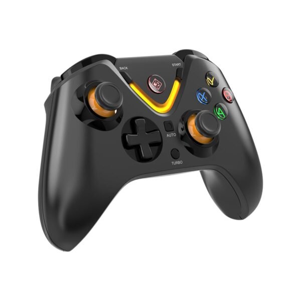 Cosmic Byte Ares Tri-Mode Wireless, Bluetooth, Wired Controller for PC – 2.4GHz, Bluetooth, USB-C Wired, Hall Effect Joysticks, Hall Effect Triggers, Turbo, Auto Turbo,Dual Vibration with levels (Black)