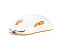 Cosmic Byte Velox 39g Ultra-Light Tri-Mode Gaming Mouse | PixArt PAW3395 Sensor | 26,000 DPI | 650 IPS | 50G Acceleration | Paracord Cable | PTFE Feet | 1000Hz Polling | 230mAh Battery (White)
