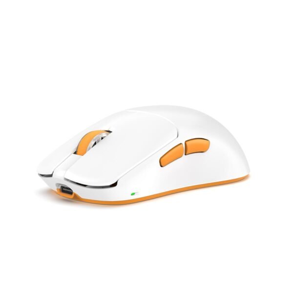 Cosmic Byte Velox 39g Ultra-Light Tri-Mode Gaming Mouse | PixArt PAW3395 Sensor | 26,000 DPI | 650 IPS | 50G Acceleration | Paracord Cable | PTFE Feet | 1000Hz Polling | 230mAh Battery (White)