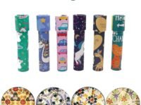 Crackles Educational Learning Classic Toy Kaleidoscope - Pack of 1, Random Print Will be Sent Best for Birthday Return Gifts