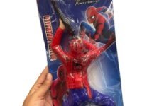 Crawling Spiderman Toy with Gun | Superhero Action Figure/Toy | Super Hero Toys | Crawls with Gun and Shooting Sound | Captain Hero | Best Gifts Options for Kids | Pack of 1