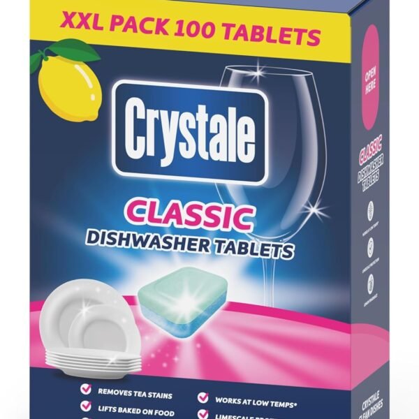 Crystale Dishwasher Tablets - 100 Count