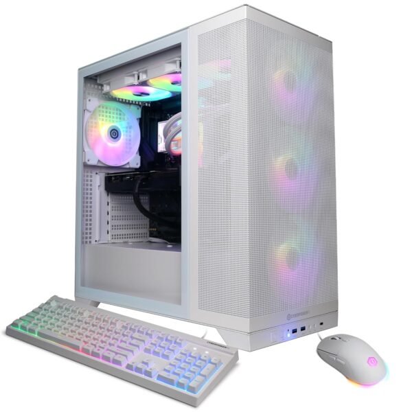 CyberPowerPC Gamer Supreme Gaming PC, AMD Ryzen 7 7800X3D 4.2GHz, GeForce RTX 5060 Ti 16GB, 32GB DDR5, 2TB PCIe 4.0 SSD, WiFi Ready & Windows 11 Home (SLC9600A)