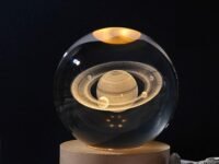 DELICATE Illuminate Dreams Celestial Ball|Cute Lamps Aesthetic|Bedroom Lights|Galaxy lamp| 3D Galaxy Crystal Ball Night lamp|Night lamp for Bedroom|Lights|Gift (3D Galaxy Ball), led