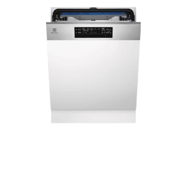 Electrolux 60cm UltimateCare 700 semi-integrated (Built-In) dishwasher with 14 place settings (EEM48300IX, removes 99.99% bacteria & viruses)