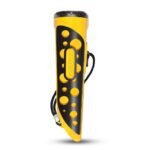 Eveready Cheetah DL54 | 1W LED Torch | Powered by 3 AA Batteries | Super Bright White LED | 7000 Lux Output | Wide Beam & Range | Strong & Durable ABS Plastic Body | Red & Yellow