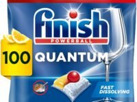 Finish Quantum Dishwasher Tablets 100's lemon