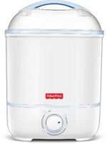 Fisher-Price Automatic Sterilizer & Dryer with Air Filter for Baby Essentials | 6-Bottle Capacity | Auto Shut-Off - (Sterilizer Cum Dryer)