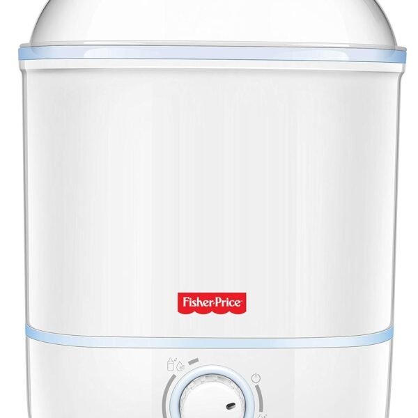 Fisher-Price Automatic Sterilizer & Dryer with Air Filter for Baby Essentials | 6-Bottle Capacity | Auto Shut-Off - (Sterilizer Cum Dryer)